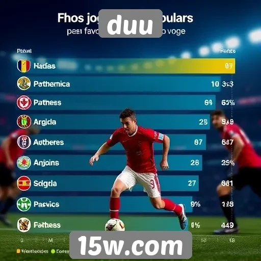 Estatísticas de jogos mais populares no duu