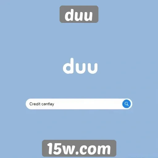 Interface de usuário do duu é intuitiva e moderna